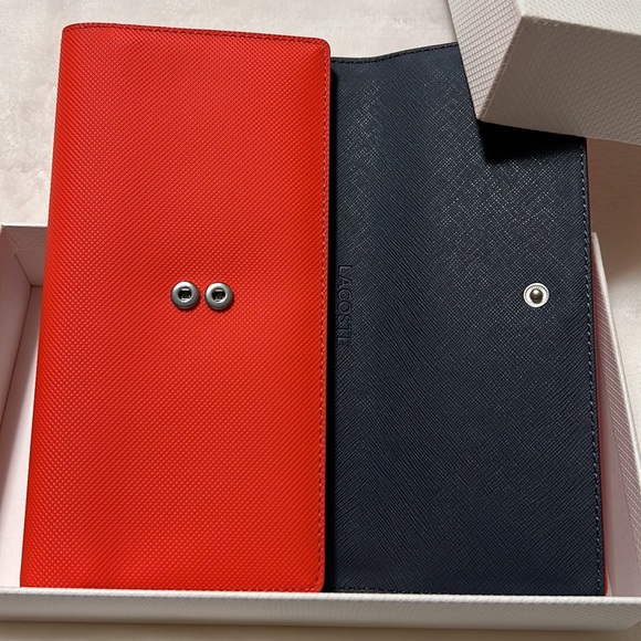 NWOT Lacoste wallet - Picture 5 of 10
